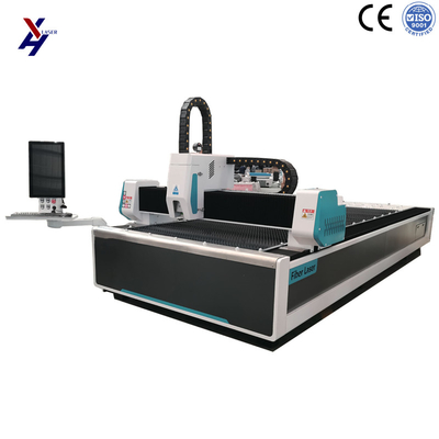 3000*1500 CNC лазерная резачка из волокон 1000W 2000W 3000W одностельный стол для металла